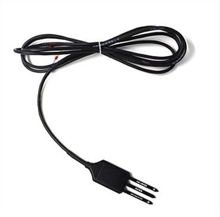 Three-in-one Soil Salt Sensor Soil Temperature/Humidity/Conductivity RS485 DC6-24V